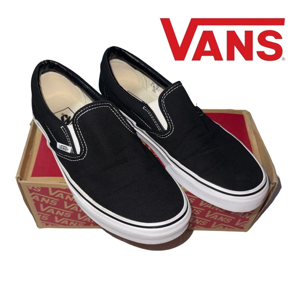 VANS Classic Slip On, Women’s Black, Size 9.5